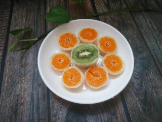 16、水果馅雪媚娘,切开