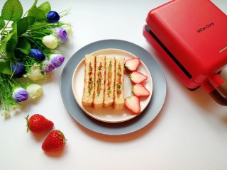 16、全麦蔬菜三明治,味道超赞！