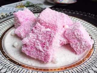 13、火龙果鲜奶小方,就完成啦✌️