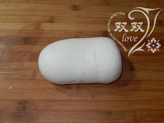 6、炼乳馒头 ,发酵完成的面团