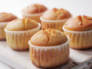 17、制做简单快捷的下午茶点心【酸奶芒果干麦芬】,成品