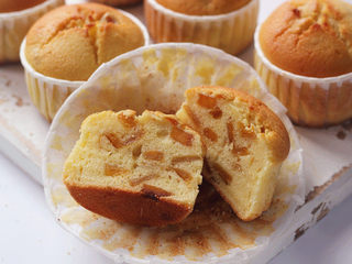 18、制做简单快捷的下午茶点心【酸奶芒果干麦芬】,成品