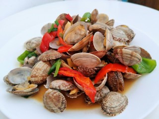 15、让你停不下来的爆炒花甲,成品图！