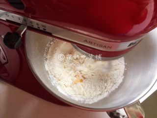 3、一发的淡奶油辫子面包,厨师机4档，中高档搅拌
