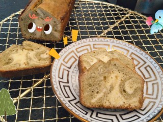 23、抹茶大理石磅蛋糕,????