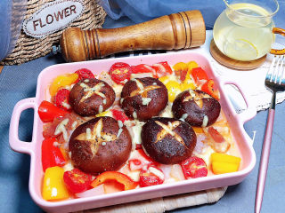 18、孜然烤香菇,好吃看得见。