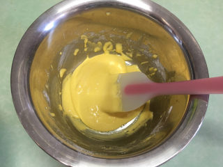 4、手指饼干,用硅胶刀翻拌均匀备用。