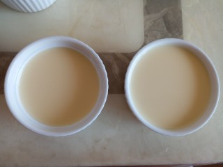 9、奶香鸡蛋布丁,3.5寸两个