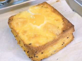 13、芝士火腿三明治,烤好的三明治香极了