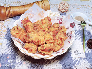 15、香酥炸鸡翅,一盘外酥里嫩的香酥炸鸡翅就上桌了！