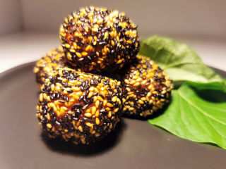 23、炸地瓜丸子,稍微放凉就可以开吃