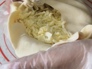 7、网红榴莲饼,收口