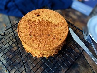 14、红糖红枣戚风蛋糕,成品图展示；