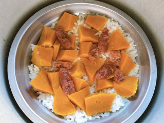 10、南瓜焖饭,成熟了～