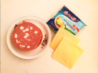 26、鸡蛋汉堡,松江肠和安佳干酪