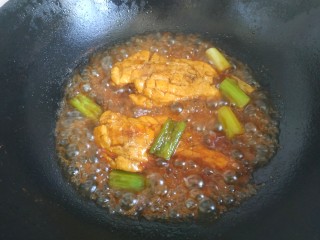 17、照烧鸡胸肉,转大火烧开