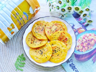 13、奶香南瓜饼,大人孩子抢着吃。