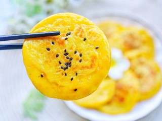 15、奶香南瓜饼,做起来哦