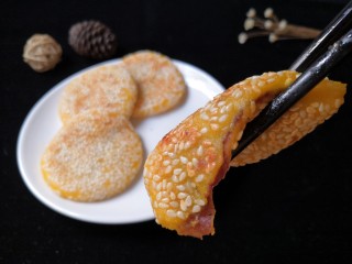 19、南瓜饼,一口气可以几个，哈哈！