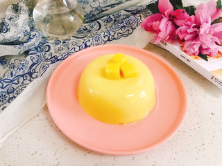 15、芒果布丁????,成品图!