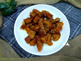 17、#猪里脊# 糖醋里脊,成品图,趁热吃,外酥里嫩