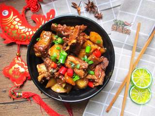 15、土豆烧排骨,大家试试看