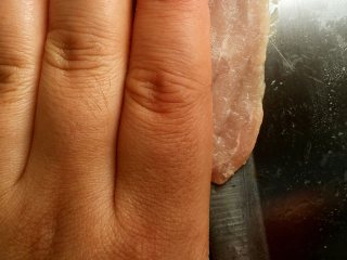 3、钱江肉丝,这样切。