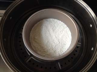 7、重阳糕,水开后大火蒸5分钟