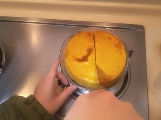 26、不一样的红薯芝士蛋糕????—绝赞美味！,切一切