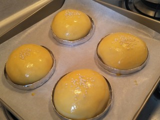 31、布里欧修汉堡面包????,撒上一点芝麻点缀