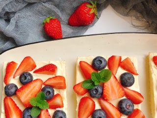 10、水果三明治,美美哒开放式三明治