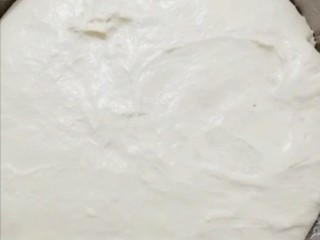 16、韭菜肉发面馅饼,醒发原先两倍的即可