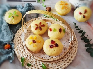 15、小米发糕,暄软香甜