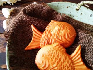 15、蔓越莓鲷鱼烧,可爱的鲷鱼烧。