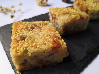 26、芋丝饼,超级好吃的芋丝饼就完成了。