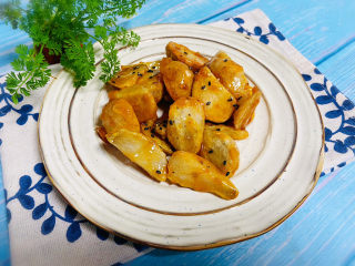 19、拔丝芋头,成品图