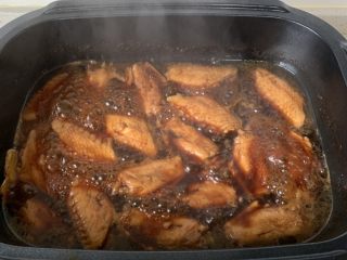 9、可乐鸡翅,最后大火收一下汤汁