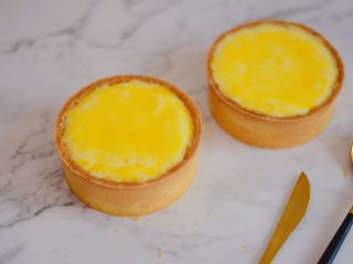 15、外酥里嫩的~爆浆芝士塔,出炉的成品图。