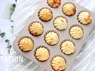 17、 海苔芝士玛德琳咸面包,成品图