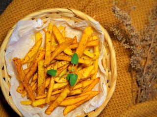 16、香炸薯条,可以复zha