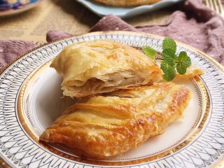 13、飞饼版 快手香蕉派,完成。