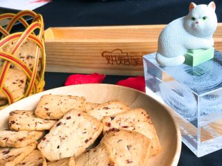 22、蔓越梅曲奇饼干,点心，下午茶吃一点是不是很享受。