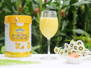 13、好喝到舔杯的奶香玉米汁,超级简单。