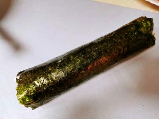 12、零难度，教你做好吃又好看的寿司卷。,卷起来