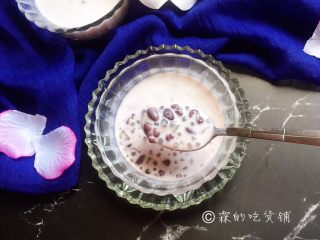 12、香甜奶椰红豆西米露,完成