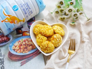 14、南瓜燕麦饼,外酥内软。