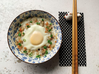 20、香菇蒸肉饼,出锅撒葱花