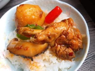 18、土豆烧鸡,土豆也相当入味啦！