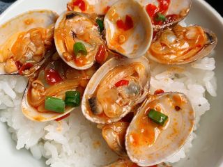 14、辣炒花蛤,超级好吃