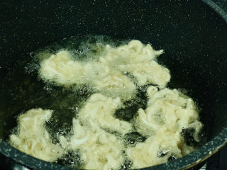 13、炸银鱼,两面翻下;